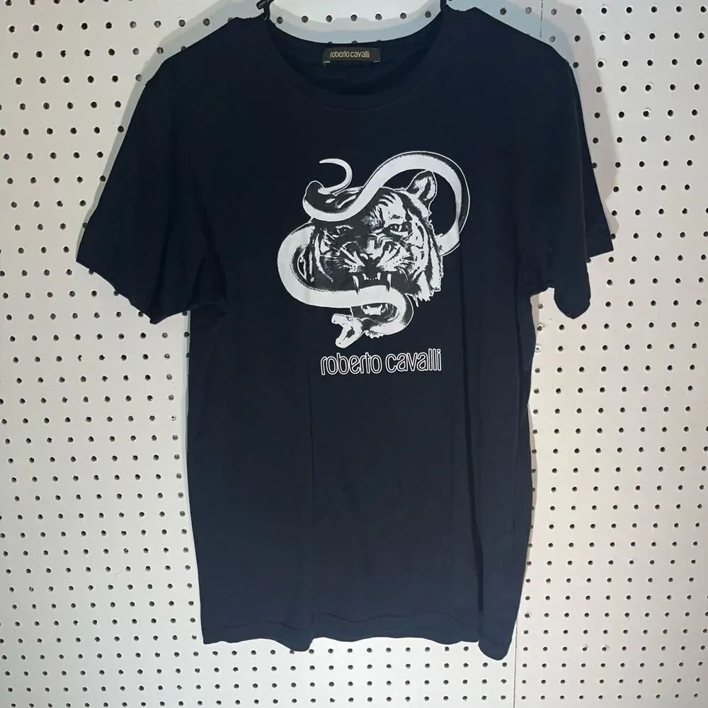 Roberto Cavalli graphic shirt